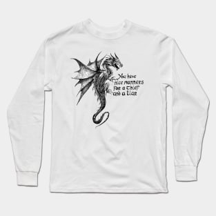 smaug the terrible dragon Long Sleeve T-Shirt